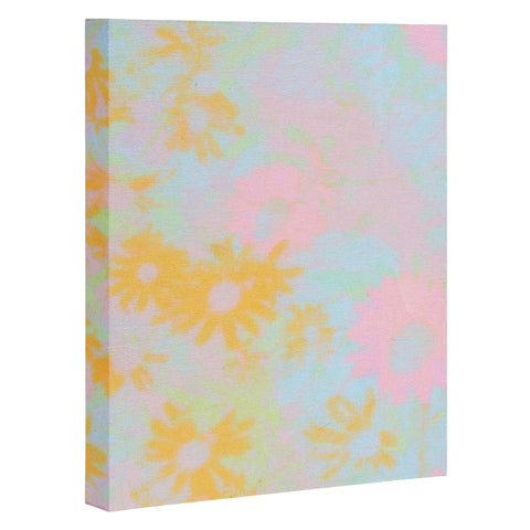 SunshineCanteen gentle flowers Art Canvas