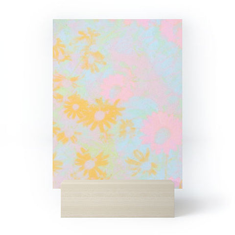 SunshineCanteen gentle flowers Mini Art Print