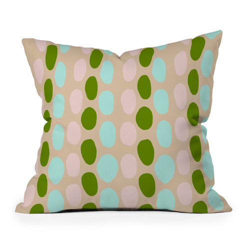 SunshineCanteen jellybeans Throw Pillow Havenly