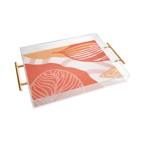 SunshineCanteen just peachy Acrylic Tray