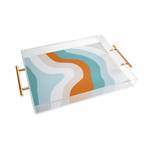 SunshineCanteen moab teal Acrylic Tray