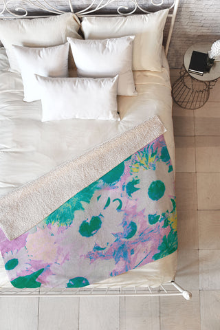 SunshineCanteen ophelia Fleece Throw Blanket