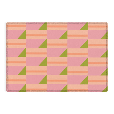 SunshineCanteen Pink Hour Outdoor Rug