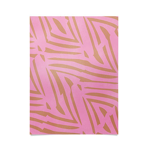 SunshineCanteen pink tiki Poster