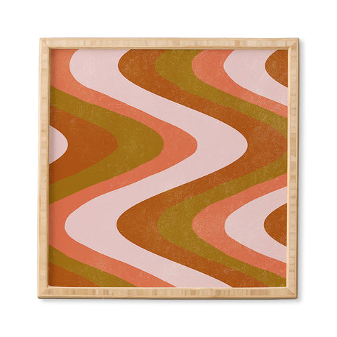 SunshineCanteen Rio lava lamp Framed Wall Art