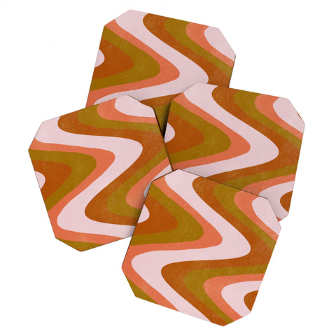 SunshineCanteen Rio lava lamp Coaster Set