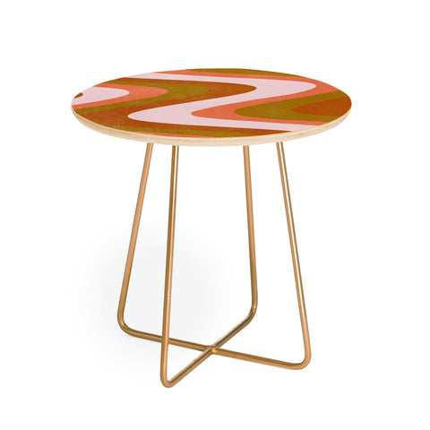 SunshineCanteen Rio lava lamp Round Side Table