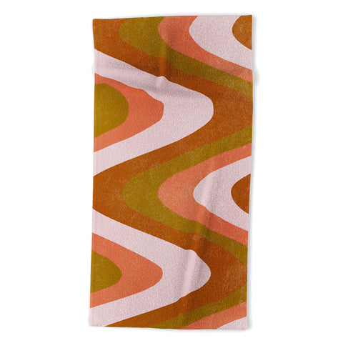 SunshineCanteen Rio lava lamp Beach Towel