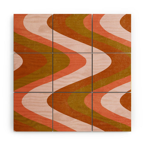 SunshineCanteen Rio lava lamp Wood Wall Mural