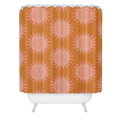 SunshineCanteen Socal sun Shower Curtain