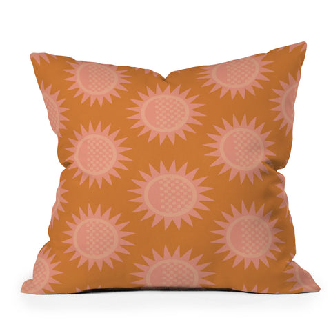SunshineCanteen Socal sun Throw Pillow