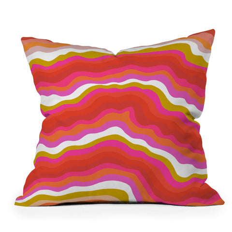 SunshineCanteen summer of love 1969 Outdoor Throw Pillow