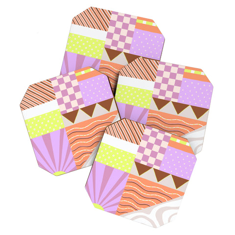 SunshineCanteen Sun City Coaster Set