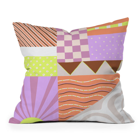 SunshineCanteen Sun City Outdoor Throw Pillow