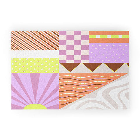 SunshineCanteen Sun City Welcome Mat