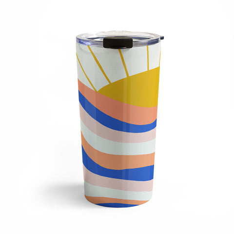 SunshineCanteen sunrise surf Travel Mug