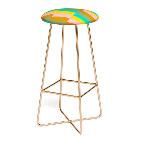 SunshineCanteen Sunset Sage Bar Stool