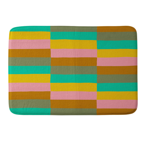 SunshineCanteen Sunset Sage Memory Foam Bath Mat
