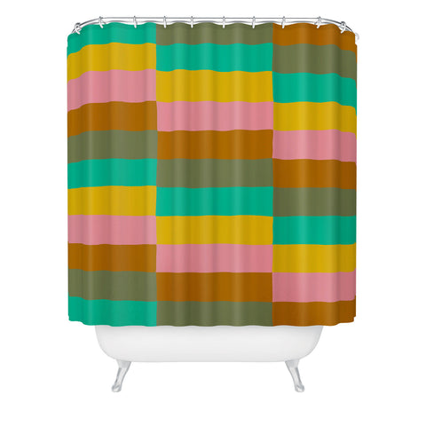 SunshineCanteen Sunset Sage Shower Curtain