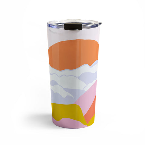 SunshineCanteen sunshine above the clouds Travel Mug
