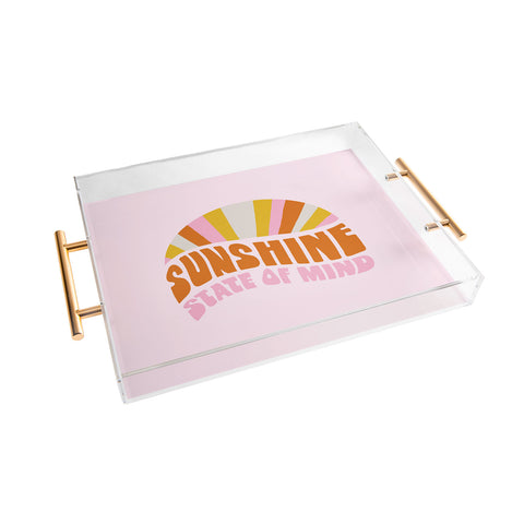 SunshineCanteen sunshine rainbow Acrylic Tray