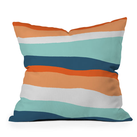 SunshineCanteen venice sunset Outdoor Throw Pillow