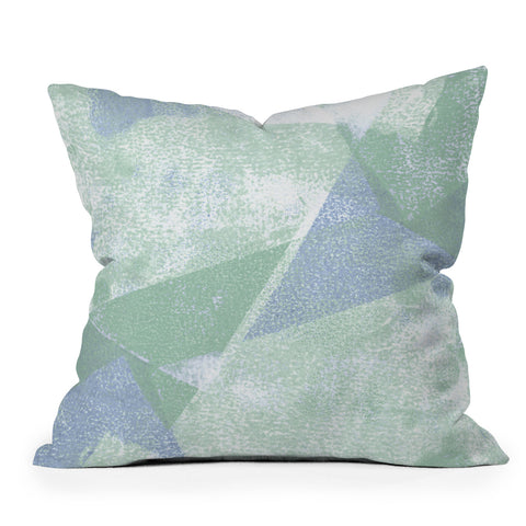 Susanne Kasielke Holistic Geometric Texture Outdoor Throw Pillow