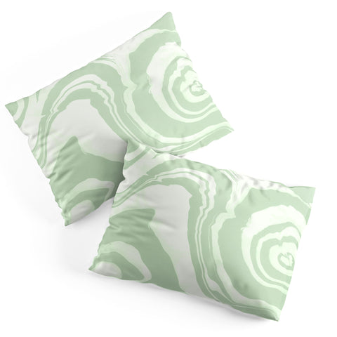 Susanne Kasielke Marble Structure Desert Sage Pillow Shams