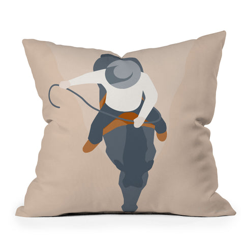 Swen Swensøn RYTTEREN Outdoor Throw Pillow