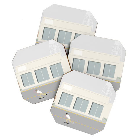 Swen Swensøn SKATEBOARD TUR Coaster Set