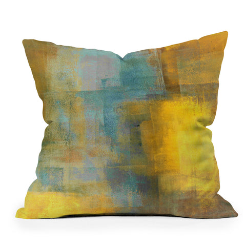 T30 Gallery Puzzled Outdoor Throw Pillow