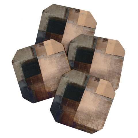 T30 Gallery Walnut Coaster Set