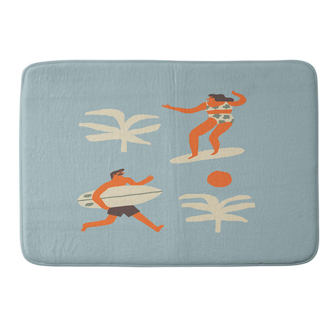 Tasiania Always sunny in Bali Memory Foam Bath Mat