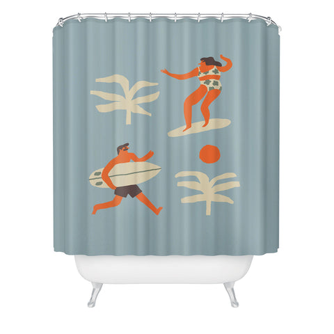 Tasiania Always sunny in Bali Shower Curtain