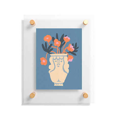 Tasiania Antique head vase Floating Acrylic Print