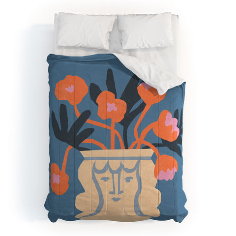 Tasiania Antique head vase Comforter