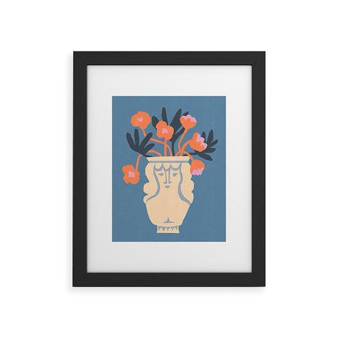 Tasiania Antique head vase Framed Art Print Havenly