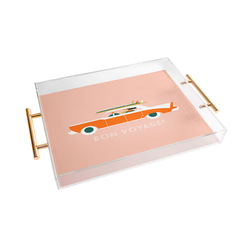 Tasiania Bon voyage Acrylic Tray