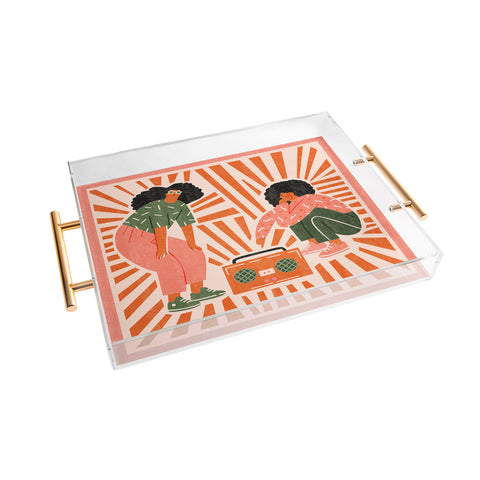 Tasiania Dance babe Acrylic Tray