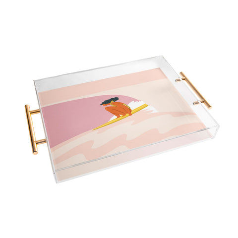 Tasiania Down the hill Acrylic Tray