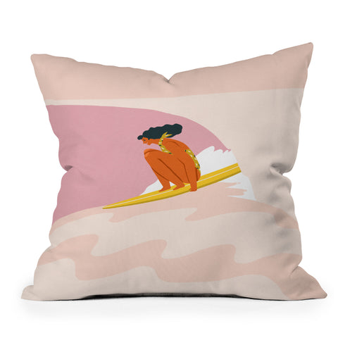 Tasiania Down the hill Outdoor Throw Pillow