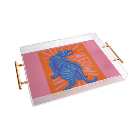 Tasiania Meow I Acrylic Tray
