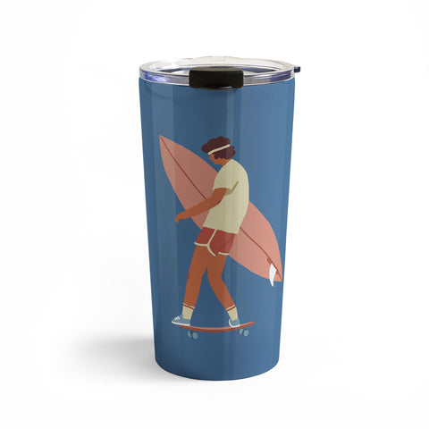 Tasiania Surf poster Travel Mug