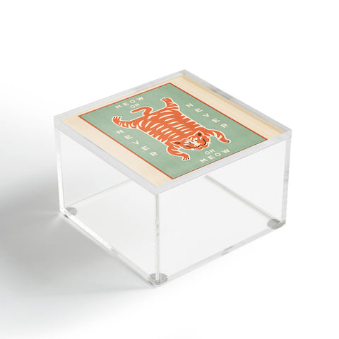 Tasiania Tiger Meow or Never Acrylic Box