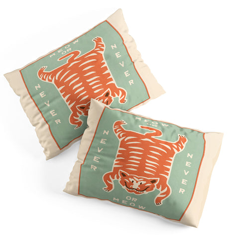 Tasiania Tiger Meow or Never Pillow Shams