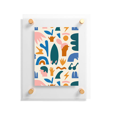 Tasiania Vaya a la playa Floating Acrylic Print