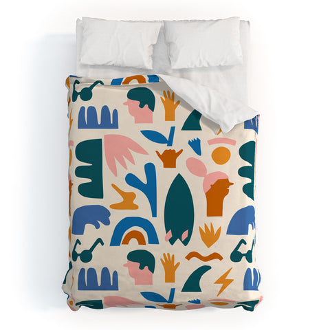 Tasiania Vaya a la playa Duvet Cover