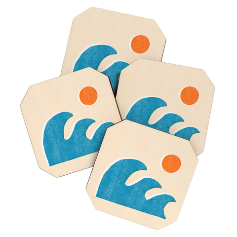 Tasiania We are ocean Coaster Set