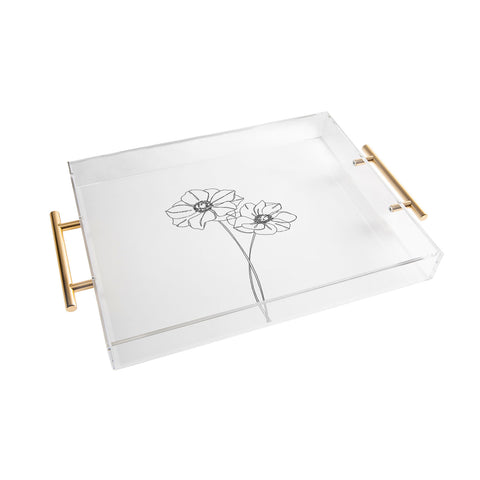 The Colour Study Anemones by The Colour Study Acrylic Tray