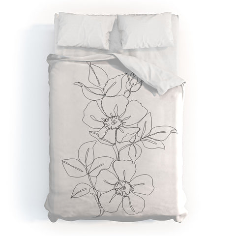 The Colour Study The Rose Duvet Cover